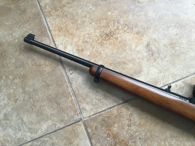 Ruger 96 LEVER ACTION 22 LR. WITH SEE THRU MOUNT WITH RINGS, 99++++% COND. - Image 7 of 7