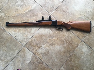 Ruger #1 INTERNATIONAL 6.5 X 55 MM CAL.WITH RUGER RINGS, 99+% COND. - Image 1 of 11