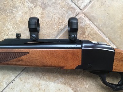 Ruger #1 INTERNATIONAL 6.5 X 55 MM CAL.WITH RUGER RINGS, 99+% COND. - Image 3 of 11