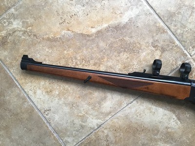 Ruger #1 INTERNATIONAL 6.5 X 55 MM CAL.WITH RUGER RINGS, 99+% COND. - Image 4 of 11