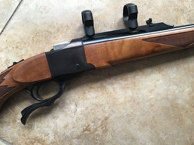 Ruger #1 INTERNATIONAL 6.5 X 55 MM CAL.WITH RUGER RINGS, 99+% COND. - Image 7 of 11