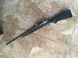 RUGER 77 STAINLESS 270 CAL. BOAT PADDLE STOCK WITH RUGER STAINLESS SCOPE RINGS 99% COND. - Image 1 of 8