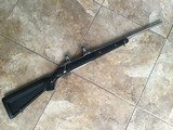 RUGER 77 STAINLESS 270 CAL. BOAT PADDLE STOCK WITH RUGER STAINLESS SCOPE RINGS 99% COND. - Image 6 of 8