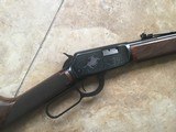 WINCHESTER 9422 22 LR. HIGH GRADE TRIBUTE TRADITIONAL WITH GOLD HORSE RIDER, 20” BARREL, NEW UNFIRED IN THE BOX WITH SHIPPING CARTON - Image 4 of 13