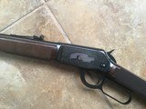 WINCHESTER 9422 22 LR. HIGH GRADE TRIBUTE TRADITIONAL WITH GOLD HORSE RIDER, 20” BARREL, NEW UNFIRED IN THE BOX WITH SHIPPING CARTON - Image 9 of 13