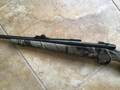 REMINGTON 7, 243 CAL. FACTORY YOUTH LADIES CAMO, 18” BARREL, 13 3/8” LOP. 99+++% COND. - Image 5 of 7