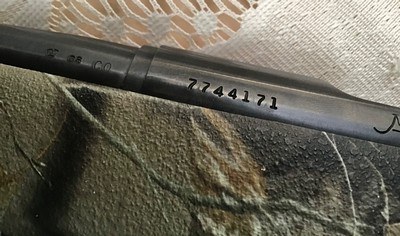 REMINGTON 7, 243 CAL. FACTORY YOUTH LADIES CAMO, 18” BARREL, 13 3/8” LOP. 99+++% COND. - Image 7 of 7