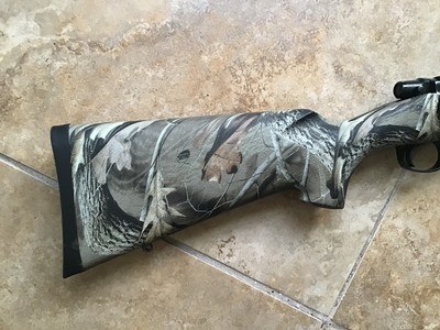 REMINGTON 7, 243 CAL. FACTORY YOUTH LADIES CAMO, 18” BARREL, 13 3/8” LOP. 99+++% COND. - Image 2 of 7