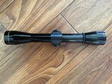 LEUPOLD M-8-4X, DUPLEX CROSS HAIRS RETICLE, CLEAR GLASS, EXC. COND.