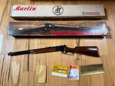 MARLIN 39 CENTURY LTD. 22 LR. MFG. 1970, NEW UNFIRED 100% COND IN THE BOX - Image 2 of 17