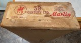 MARLIN 39 CENTURY LTD. 22 LR. MFG. 1970, NEW UNFIRED 100% COND IN THE BOX - Image 6 of 17