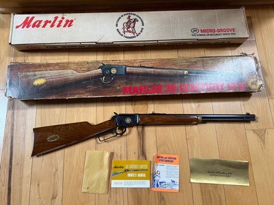 MARLIN 39 CENTURY LTD. 22 LR. MFG. 1970, NEW UNFIRED 100% COND IN THE BOX - Image 1 of 17