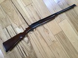 SAVAGE 24, 22 LR. OVER 410 GA. OLDER MODEL WITH POPULAR SIDE BUTTON BARREL SELECTOR, WALNUT WOOD & CASE COLORED RECEIVER