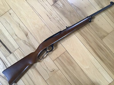 RUGER 96 LEVER ACTION 22 LR. 99% COND. - Image 1 of 8