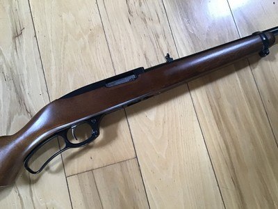 RUGER 96 LEVER ACTION 22 LR. 99% COND. - Image 3 of 8