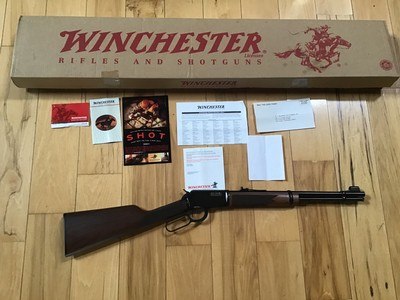 WINCHESTER 9422 22 MAGNUM “TRAPPER” 16 1/2” BARREL NEW NEW UNFIRED 100% COND. WITH PAPERS & HANG TAG - Image 1 of 11