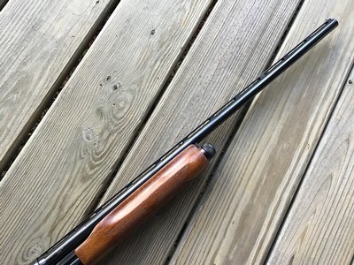 REMINGTON 870 LW WINGMASTER 28 GA 25” IMP. CYL. VR. EARLY MODEL WITH CHROME FOLLOWER & MAHOGANY WOOD 99+% COND. - Image 5 of 9