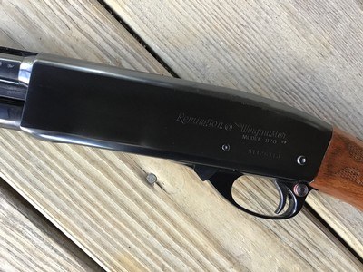 REMINGTON 870 LW WINGMASTER 28 GA 25” IMP. CYL. VR. EARLY MODEL WITH CHROME FOLLOWER & MAHOGANY WOOD 99+% COND. - Image 9 of 9