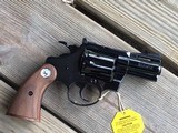 COLT DIAMONDBACK 38 SPC. 2 1/2” BLUE, NEW UNFIRED, NO TURN RING, IN THE BOX WITH OWNERS MANUAL, HANG TAG, ETC. - Image 2 of 5
