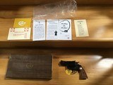 COLT DIAMONDBACK 38 SPC. 2 1/2” BLUE, NEW UNFIRED, NO TURN RING, IN THE BOX WITH OWNERS MANUAL, HANG TAG, ETC. - Image 1 of 5