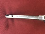 RUGER OLD ARMY STAINLESS 45 CAL. BLACK POWDER REVOLVER, APPEARS UNFIRED, NO POWDER STAINS ANYWHERE - Image 3 of 3