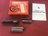 COLT 22 SHORT CONVERSION KIT, MFG. 1958 NEW NEVER BEEN ON A GUN, IN THE BOX WITH MAG. - Image 2 of 3