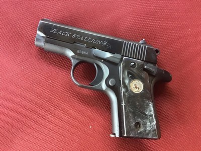 COLT “BLACK STALLION” 380 CAL., 500 MFG. IN 1974 IN THE COLT CUSTOM SHOP - Image 1 of 2