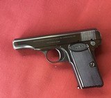 BROWNING BELGIUM 1955, 380 CAL., IN BROWNING RED INSERT ZIPPER CASE THAT BROWNING APPEARS UNFIRED 99+++% COND. - Image 3 of 4