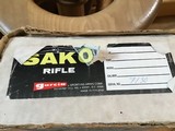 SAKO FINNWOLF 243 CAL. NEW IN THE BOX WITH OWNERS MANUAL ETC. - Image 3 of 12