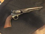 : Colt 4-Screw Model 1860 Army Revolver U.S. Military issued, Colt Archive Letter included .44 cal.
mfg. 1862 1 of 500 shipped War Department - 1 of 15