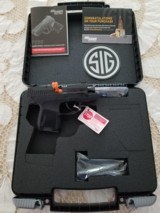 SIG SAUER P290RS .380 PISTOL WITH SIGLITE NIGHT SIGHTS NEW-IN-BOX 2 MAGS - 1 of 2
