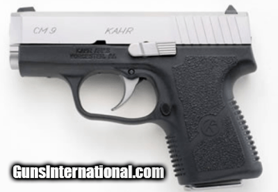 KAHR CM9093 9MM 6+1 (1 MAG) DAO STAINLESS SLIDE POLYMER FRAME NEW-IN-BOX