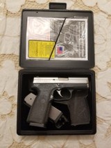 KAHR KP45 P45 6+1 .45 ACP 2 MAGS
3.5" BARREL NEW-IN-BOX STAINLEES SLIDE BLACK POLYMER FRAME - 5 of 5