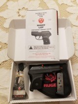 RUGER LCP .380 PISTOL WITH 1 MAG (6+1) AND ZIPPERED POUCH W/RUGER LOGO NEW-IN-BOX - 2 of 9