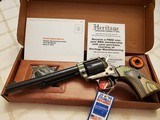 HERITAGE 6-SHOT ROUGH RIDER REVOLVER .22LR / .22MAG 6.5" BARREL W/.22 MAG CYLINDER NIB - 2 of 4