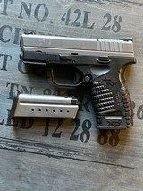 SPRINGFIELD XDS-9 3.3" BBL 9MM BI-TONE LIKE NEW 2 MAGS XDS - 5 of 15