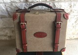 Tourbon canvas and leather cartridge case or shotgun shell box - 2 of 4