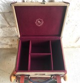 Tourbon canvas and leather cartridge case or shotgun shell box - 3 of 4