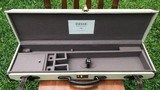 Disse canvas & leather SxS shotgun case 30" - 5 of 7