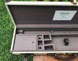 Disse canvas & leather SxS shotgun case 30" - 6 of 7