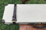 Disse canvas & leather SxS shotgun case 30" - 3 of 7