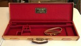 Brady of England canvas & leather SxS shotgun case 26" as new - 4 of 7