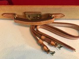 Brady of England canvas & leather SxS shotgun case 26" as new - 7 of 7