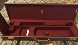 John M. Browning Signature Leather Fitted Shotgun Case - 4 of 4