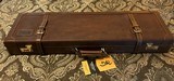 John M. Browning Signature Leather Fitted Shotgun Case - 1 of 4