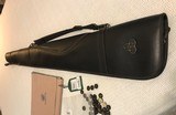 Beretta Hoplon Leather Shotgun gun slip gun case $575 list - 1 of 7