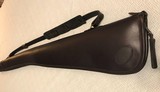 Holland & Holland Bridle Leather Shotgun gun slip gun case 50" - 3 of 8