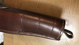 Holland & Holland Bridle Leather Shotgun gun slip gun case 50" - 6 of 8