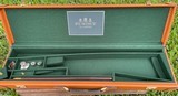 Emmebi Leather Gun Case for 28" small bore SxS Shotgun - 4 of 7