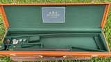 Emmebi Leather Gun Case for 28" small bore SxS Shotgun - 5 of 7
